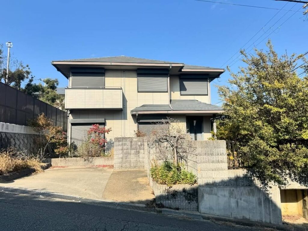 大阪府豊中市 軽量鉄骨造の解体工事の施工風景01