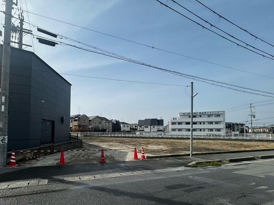 京都府亀岡市 鉄骨造２棟の解体工事の施工風景06